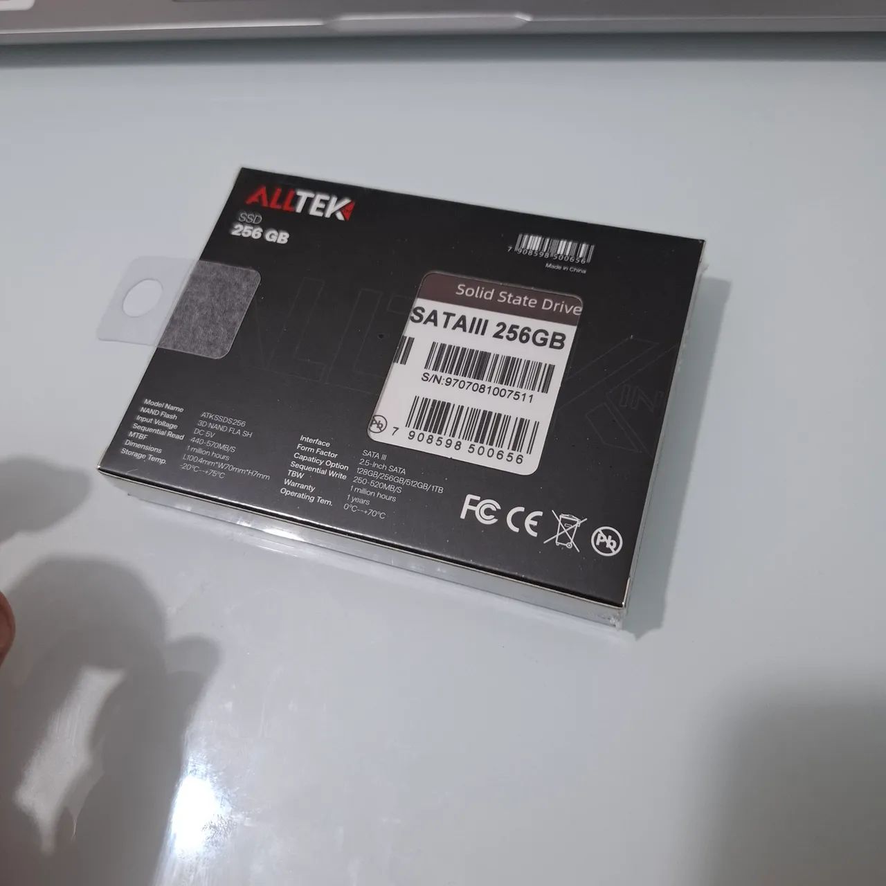 Ssd novo lacrado - Foto 2