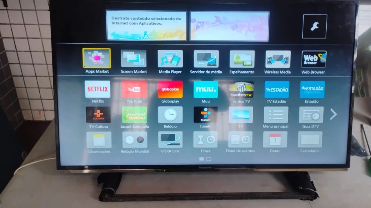 Vendo TV Panasonic, 40 polegadas, smartv - Foto 2