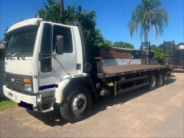 FORD CARGO 1622 PRANCHA ( 7m x 2,6m) ANO 98  - Foto 3