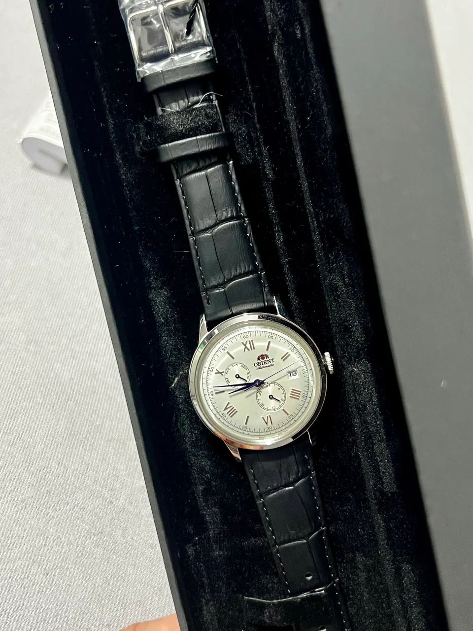 Relógio Orient Bambino Automático RA-AK0701S30B - Foto 2