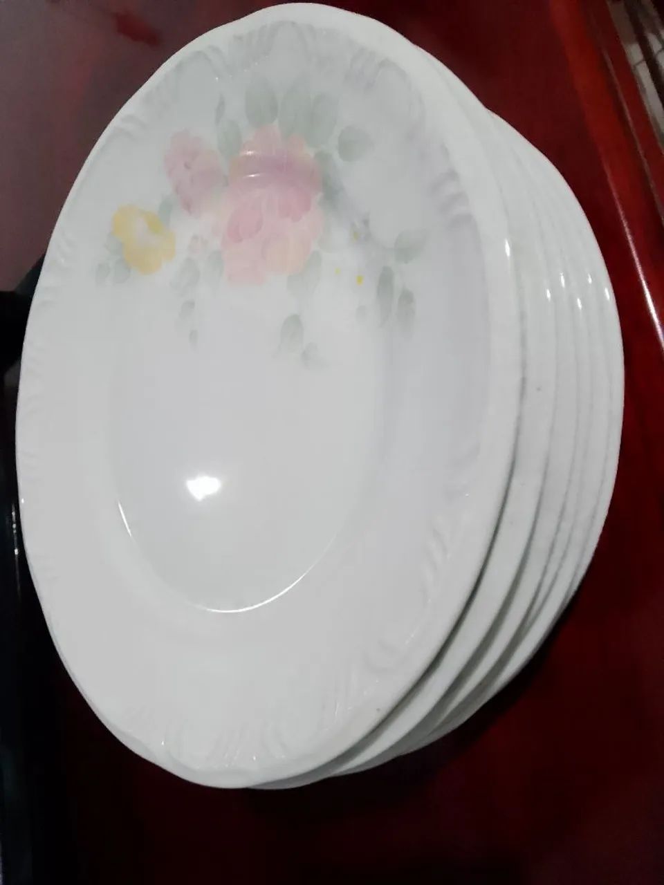 12 Pratos de porcelana Schmidt  - Foto 4