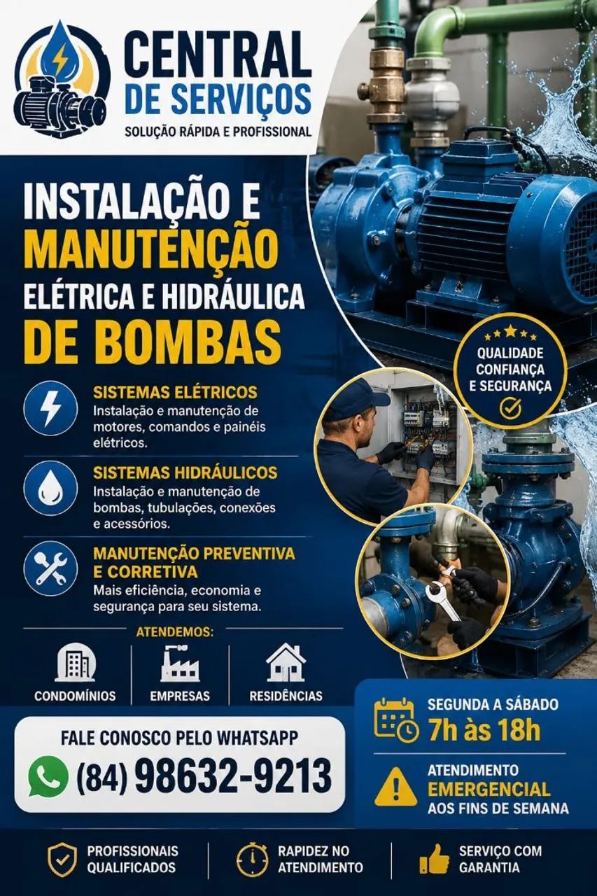Hidraulica e Elétrica de bombas