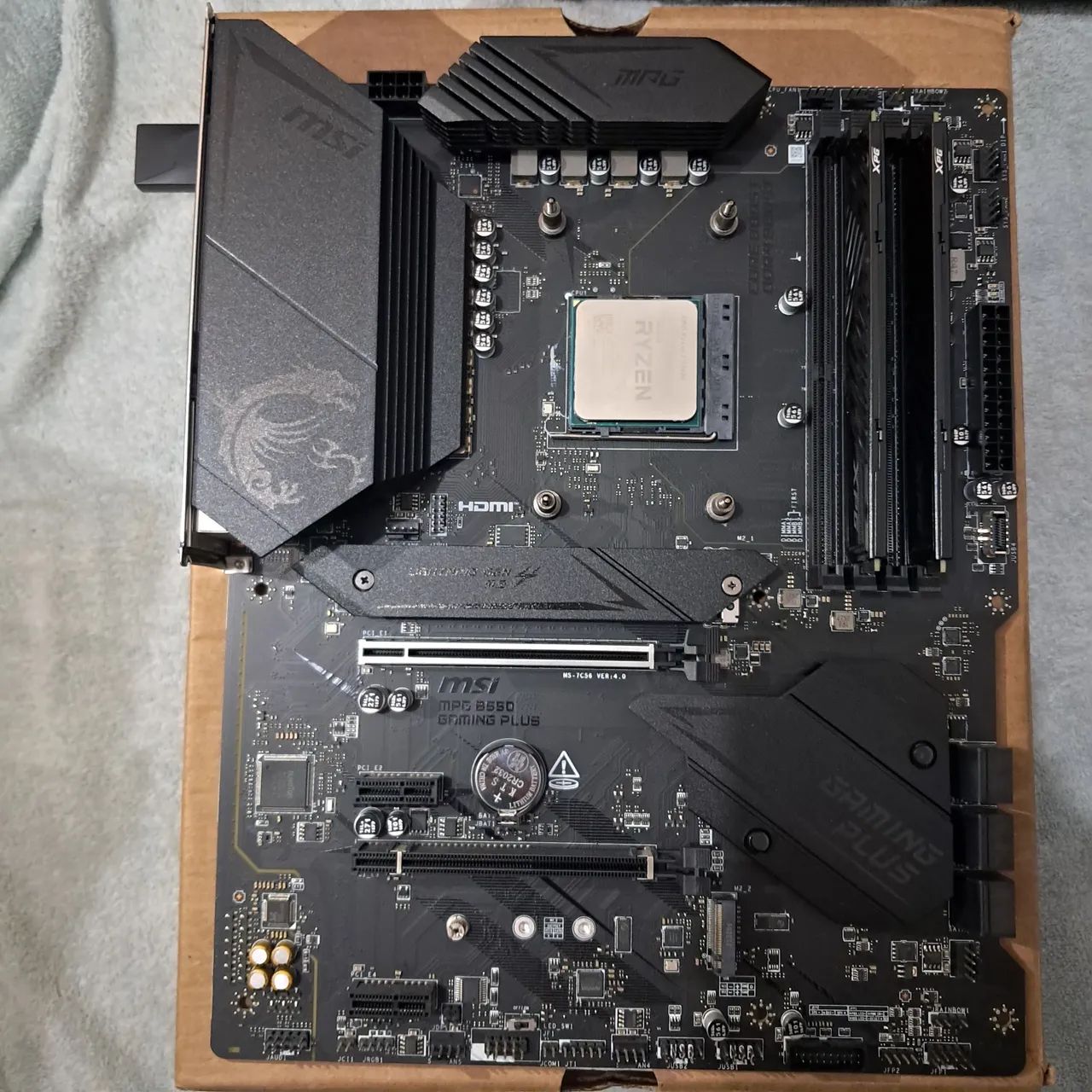 Placa-Mãe MSI MPG B550 Gaming Plus