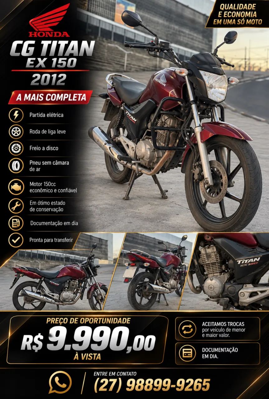 CG TITAN 150 2012