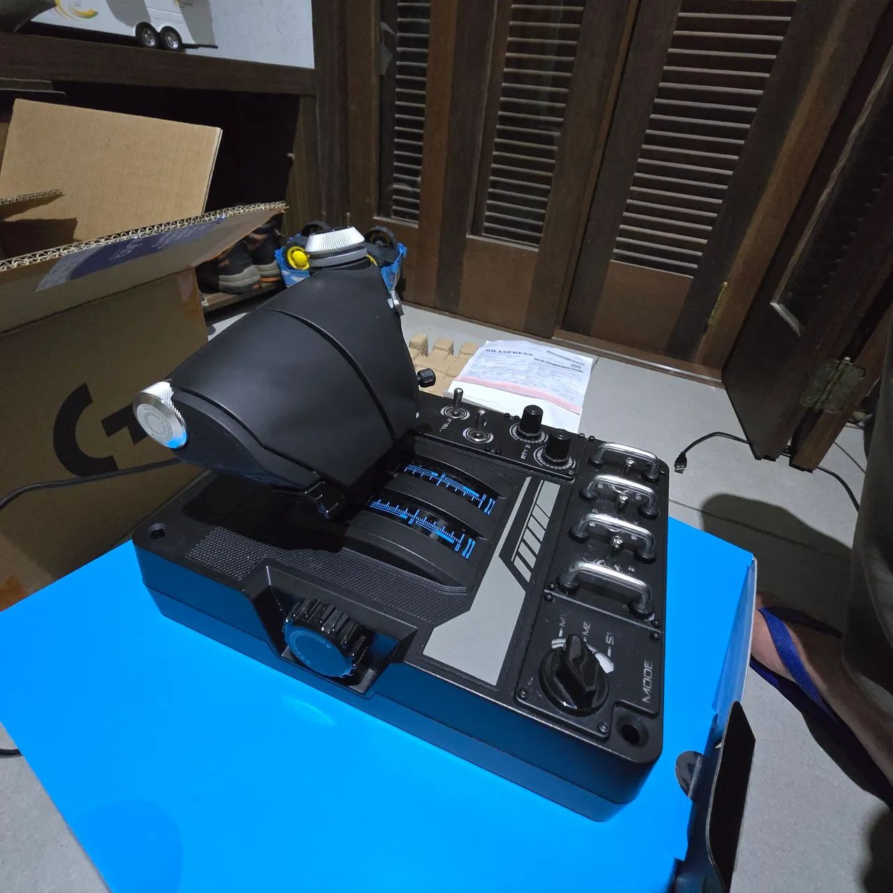 Hotas x56 logitech DCS world flight simulator - Foto 4