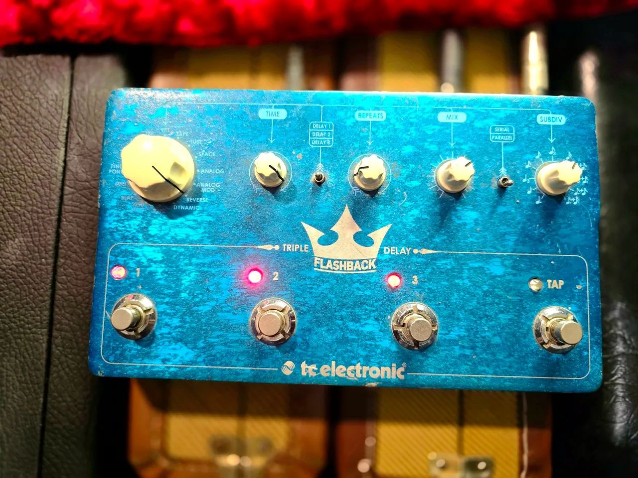 pedal tc Electronic flashback triple delay /ñ boss mxr zoom zoom