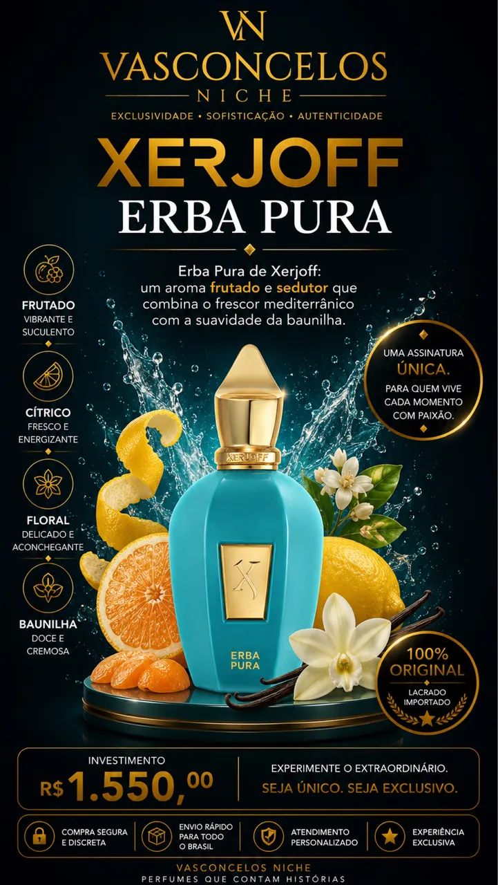 ERBA PURA XERJOFF ORIGINAL