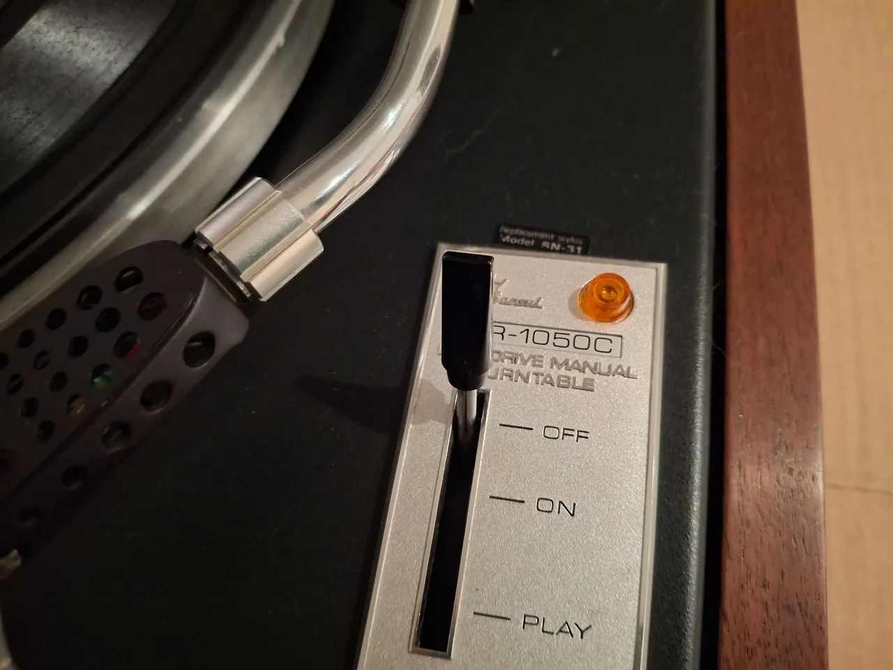 Toca Discos Sansui SR-1050C impecável  - Foto 3