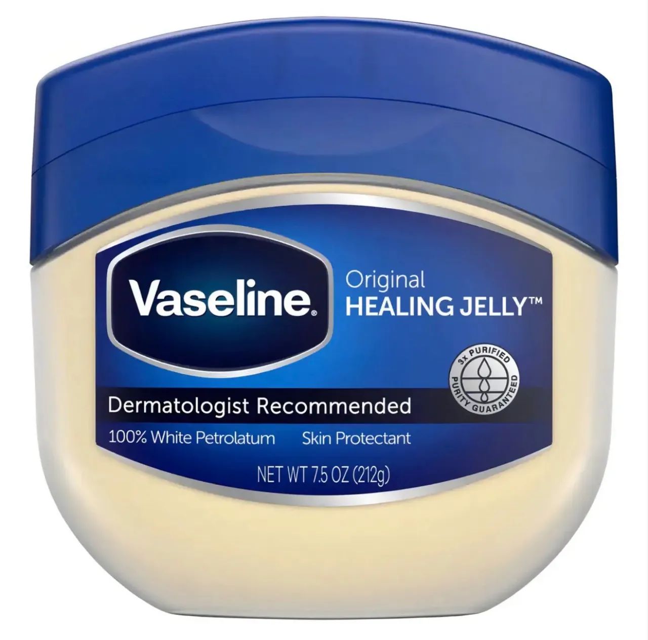 Vaseline 100% white petrolatum healing jelly 212g