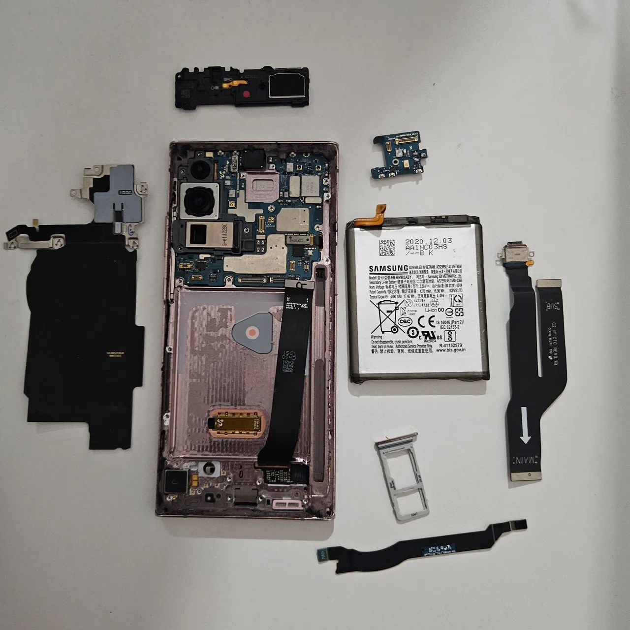 Peças Galaxy Note 20 Ultra