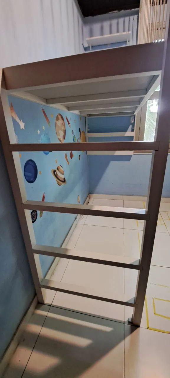 Estrutura em madeira para quarto infantil - Foto 5