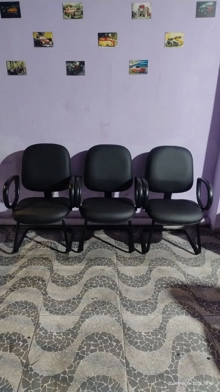 Cadeira de escritório diretor fixa - Foto 3