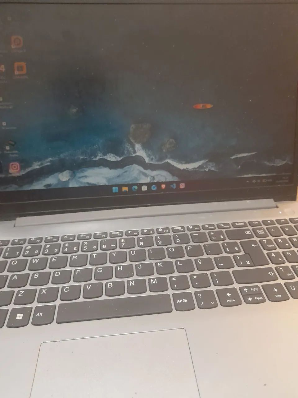 Notebook ideapad 1 256gb 4gb ram I3-1215U