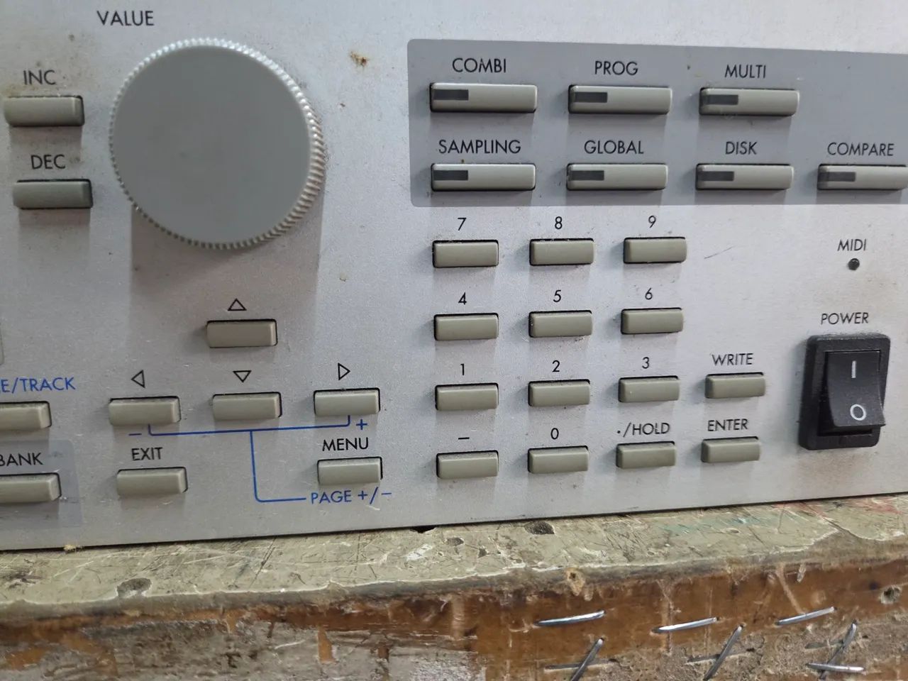 módulo de som Korg Triton Rack - Instrumentos musicais - Cidade de