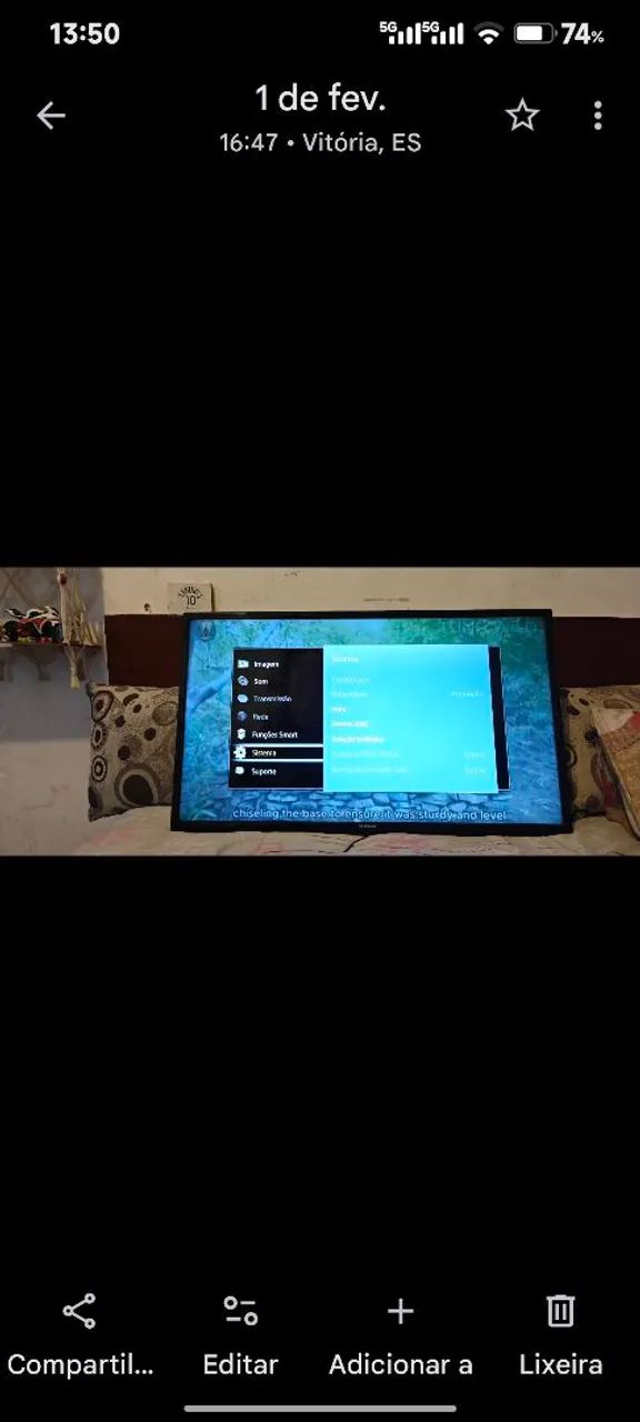 2 smart tv para conserto - Foto 2