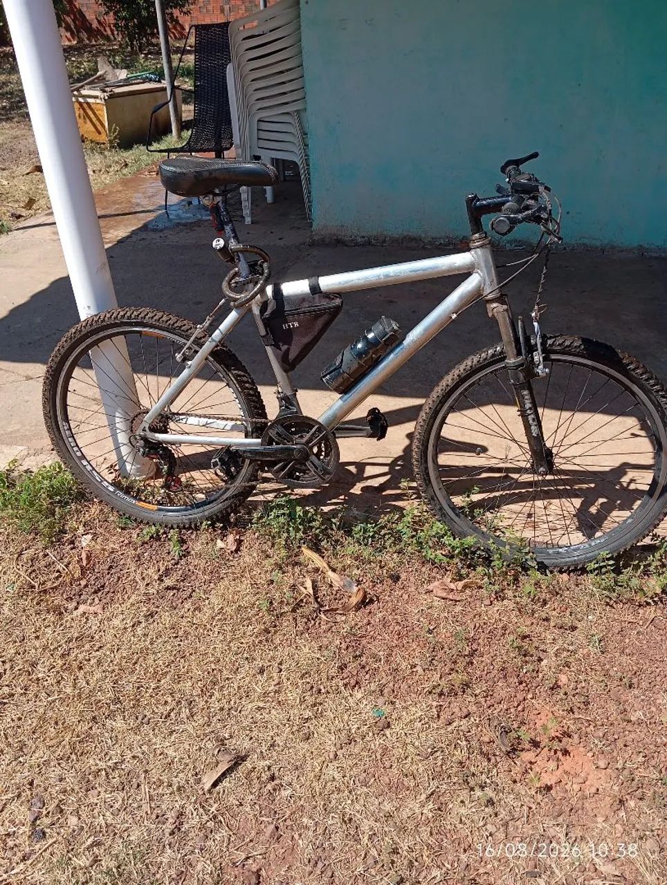Bicicleta em alumínio aro 26 - Foto 4