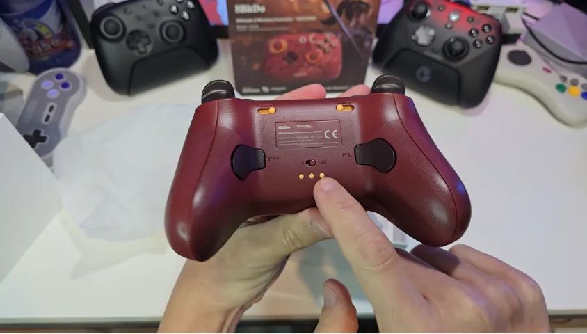 Controle 8BitDo Ultimate 2 Edição Especial Wuchang Fallen Feathers bluetooth/2.4g com dock - Foto 5