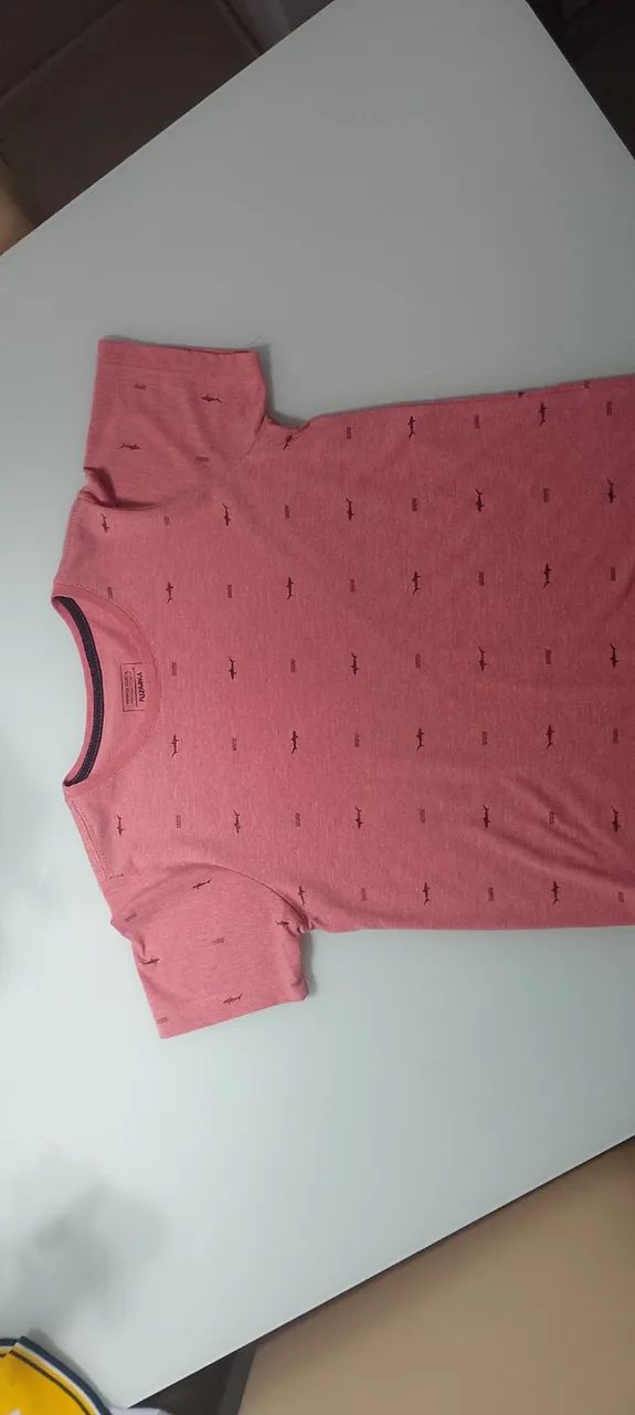Camisa vermelha infantil  - Foto 2