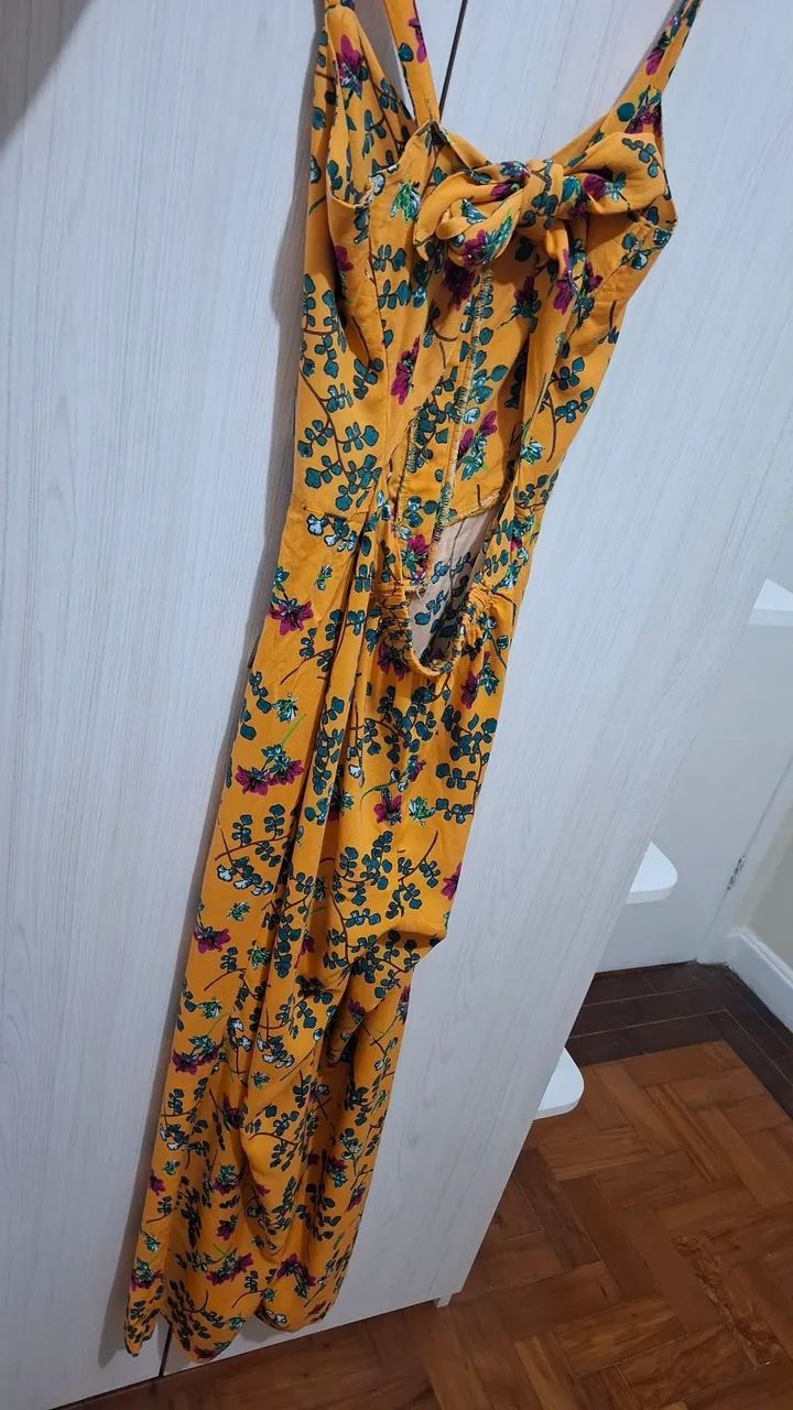 Macacão Amarelo Florido - Foto 3