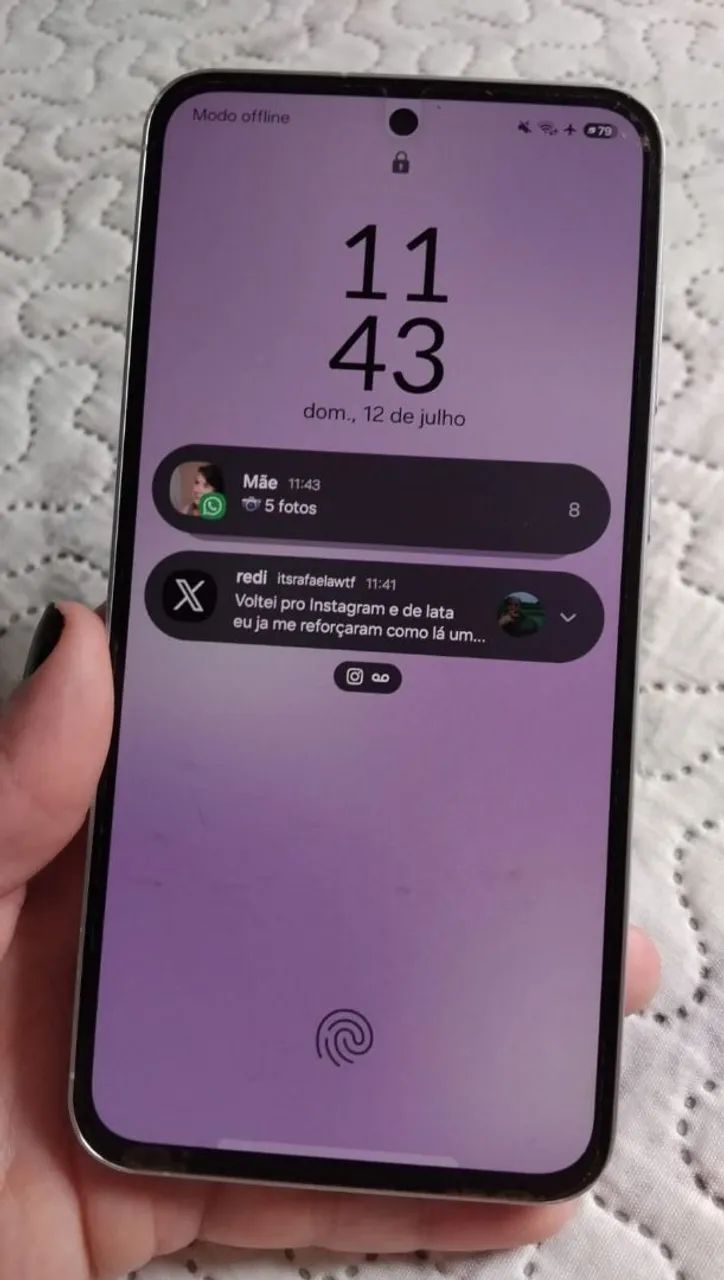 Celular Samsung A55 5G - 256GB - Foto 2