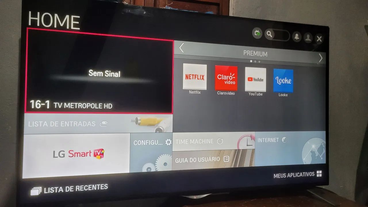 Tv LG 55 polegadas smart - Foto 2