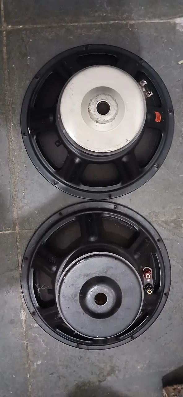 Par de woofers cone seco 250w  - Foto 2