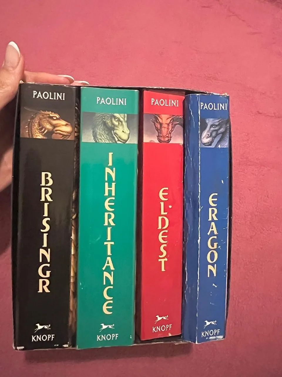 Inheritance Box - Eragon, Eldest, Brisingr e Inheritance (em inglês) - Foto 3