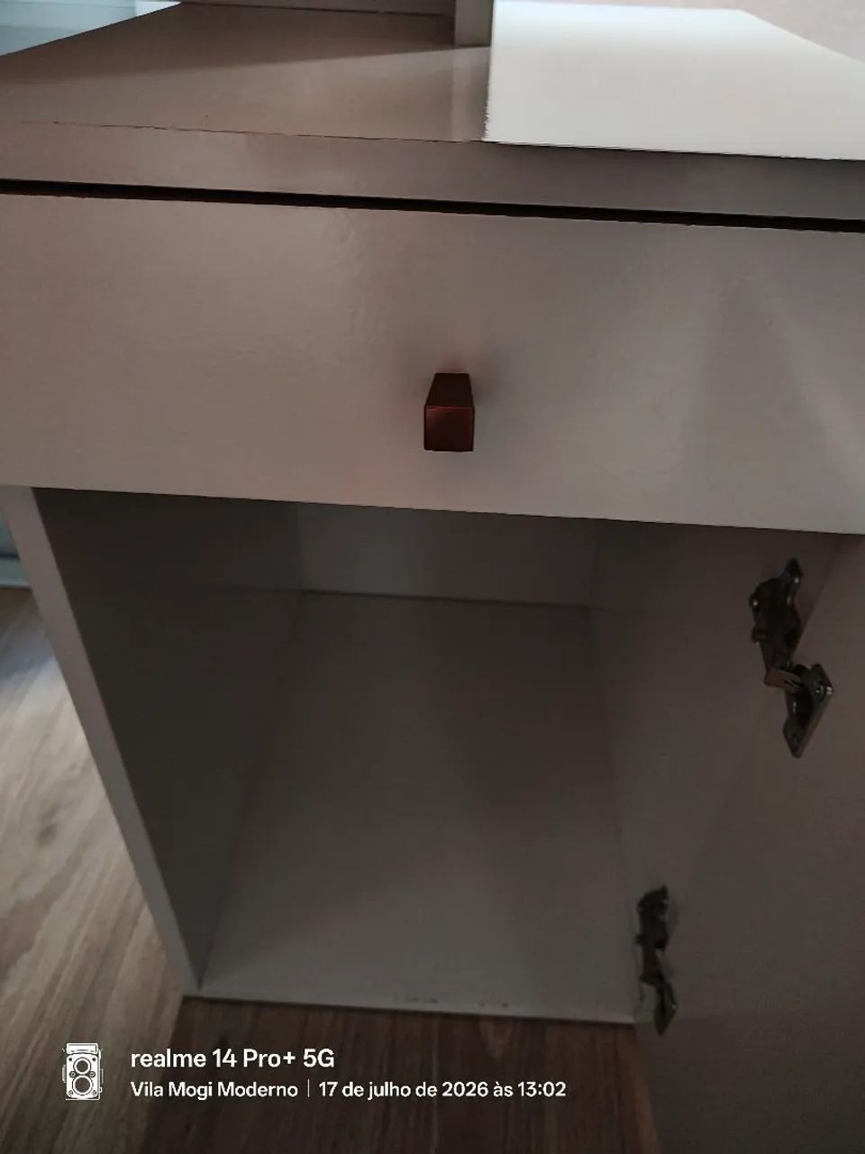 Escrivaninha Branca linda e moderna - Foto 4