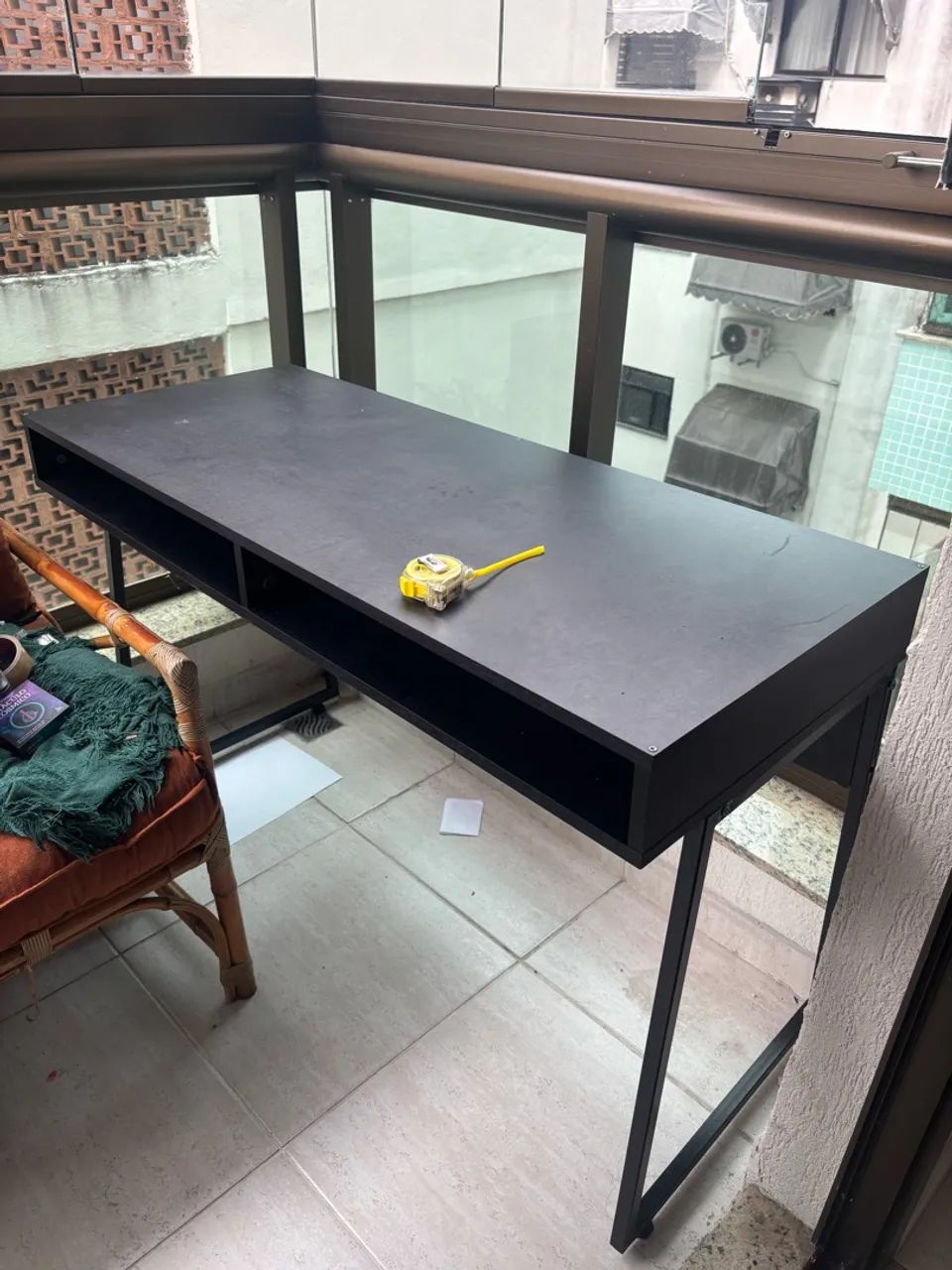 Escrivaninha preta - Foto 4