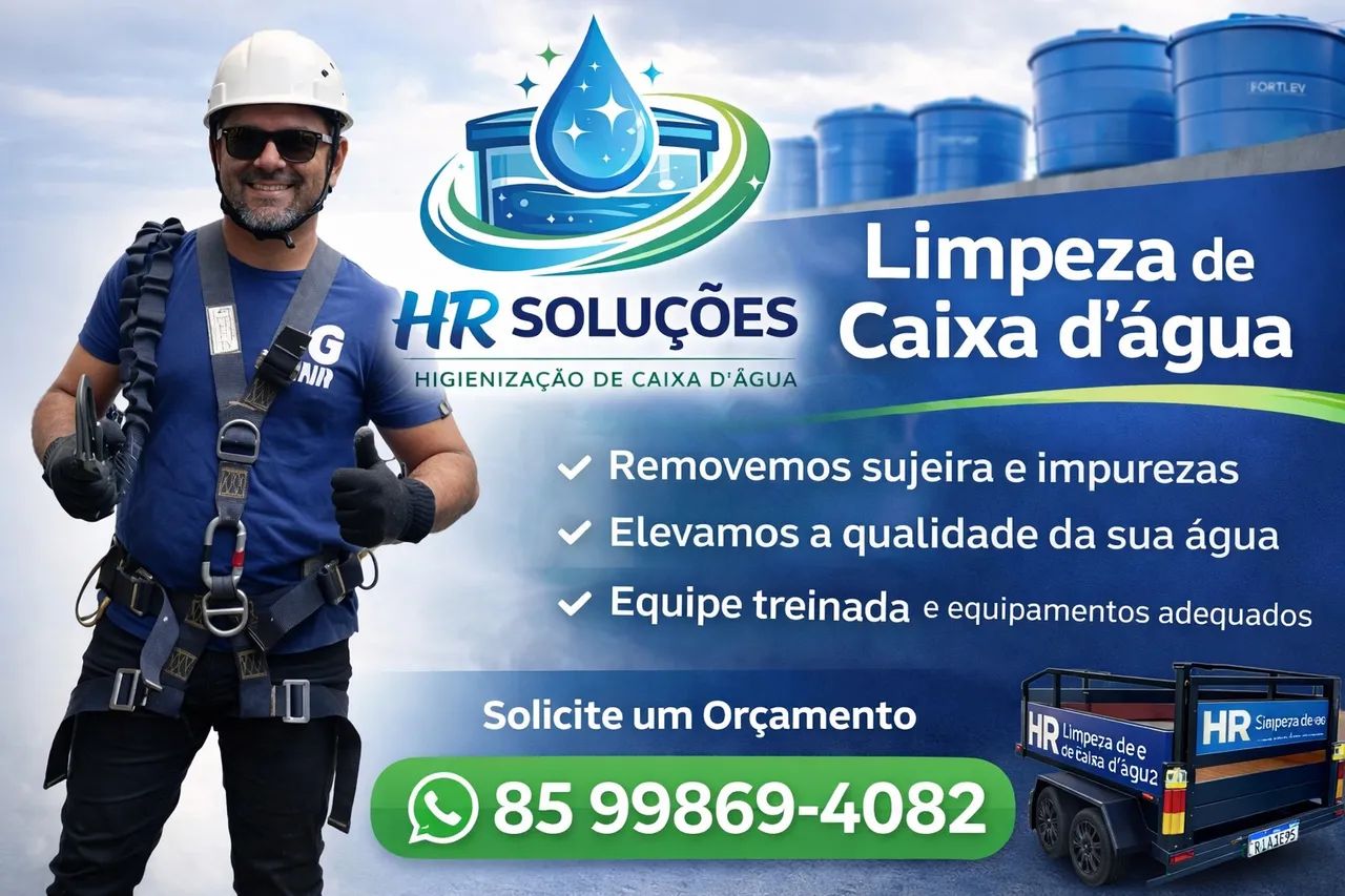Limpeza de caixa d?água 