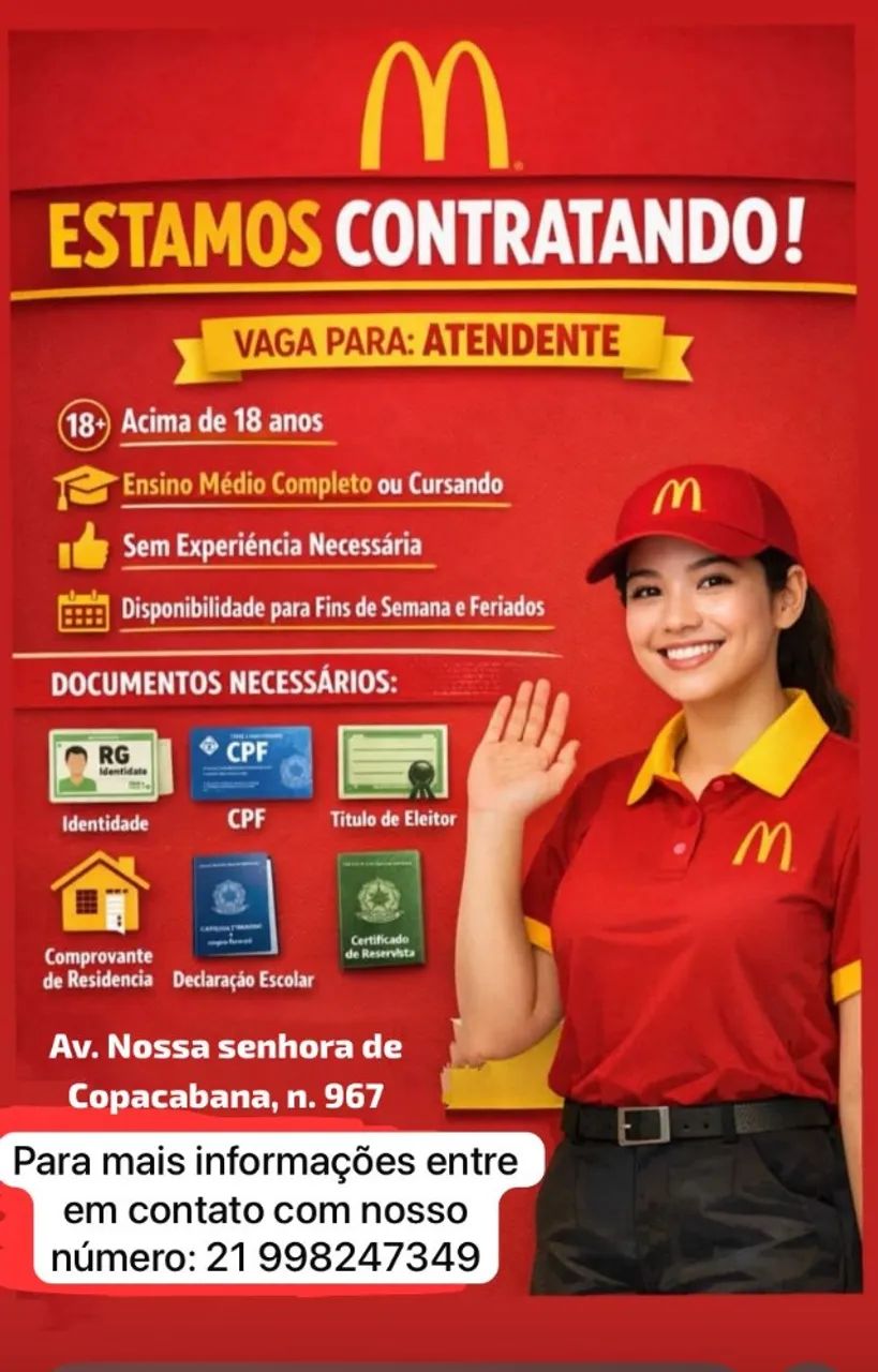 OPORTUNIDADES EMPREGOS
