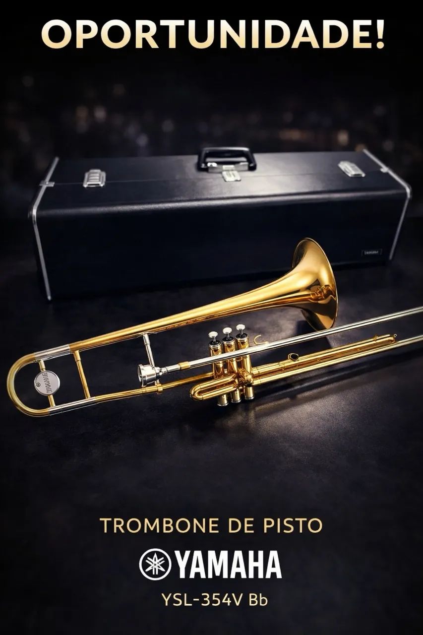 Trombone Yamaha 354 zero  - Foto 3