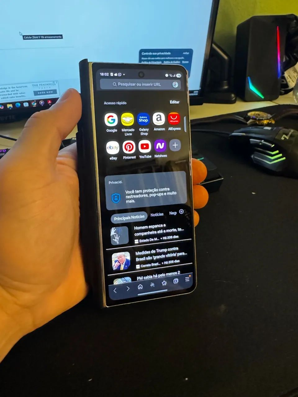 Samsung Galaxy Zfold 5 - 512gb - Foto 2