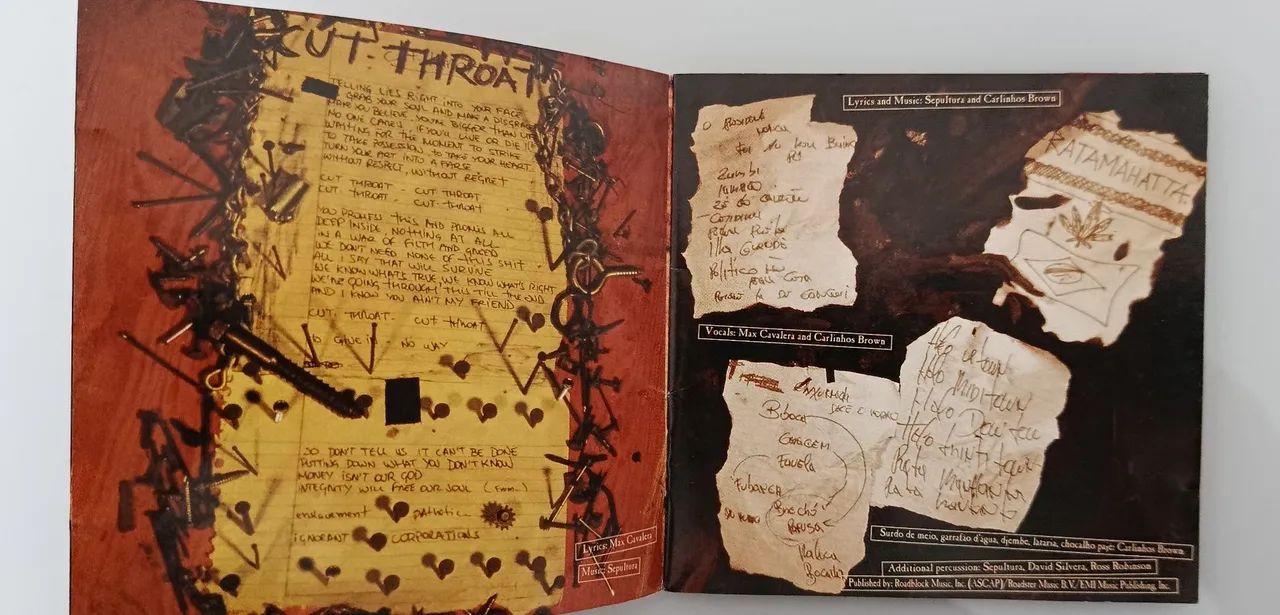CD "ROOTS"-Sepultura 1996. - Foto 5