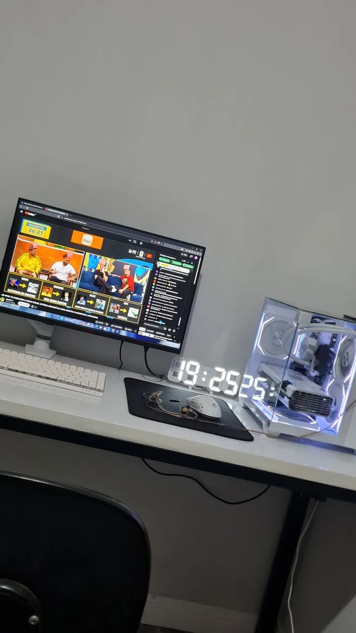 Setup Gamer Branco Completo  - Foto 3