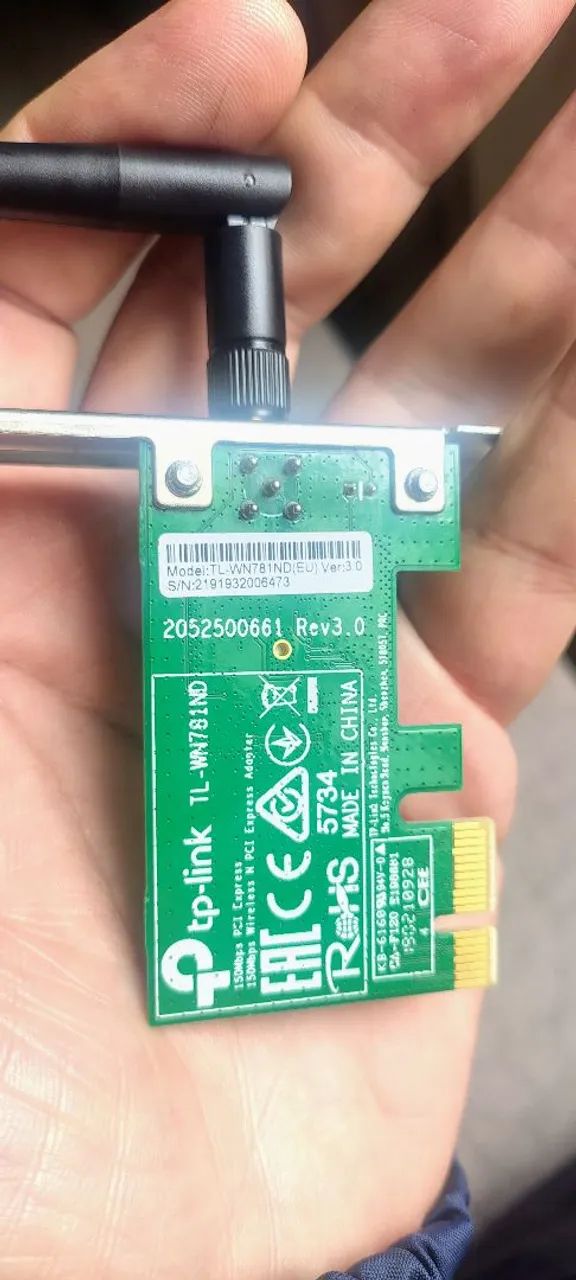 Placa Wi-Fi Pc Gamer TP Link 3.0 - Foto 2