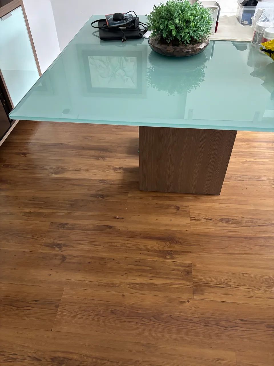 Mesa tampo de vidro  - Foto 5