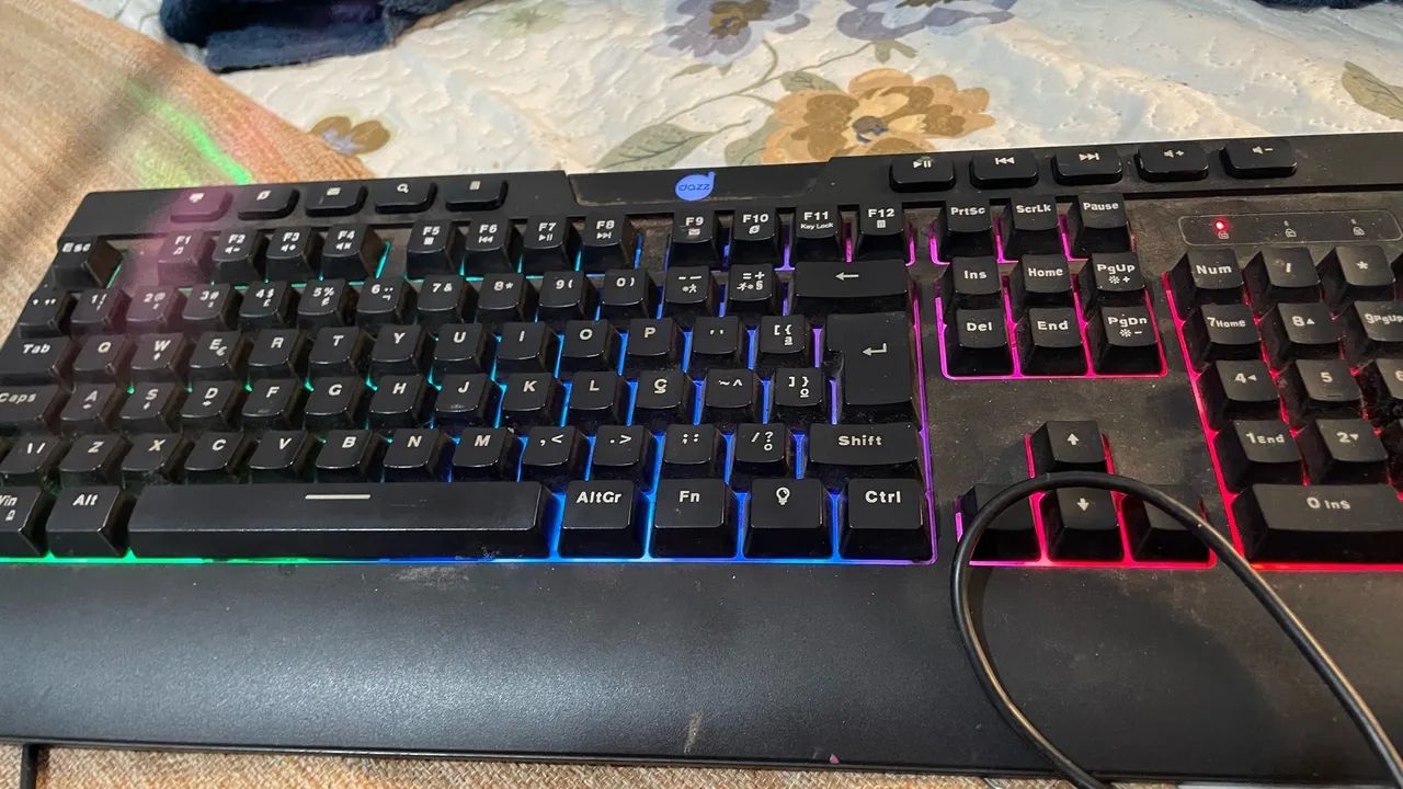 Teclado Gamer Dazz Ballistic Cinetic Multimídia
