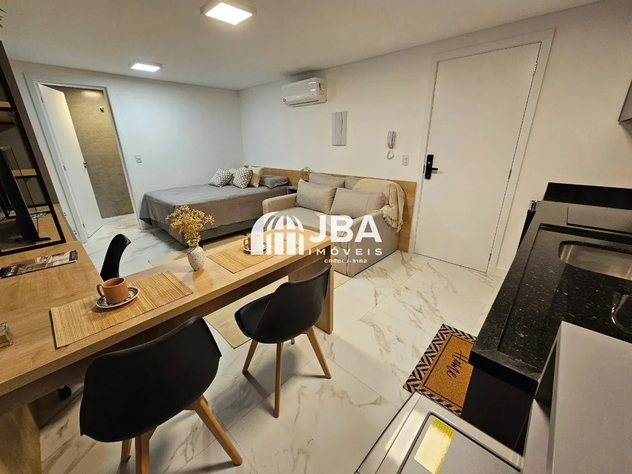 APTO/STUDIO TOTALMENTE MOBILIADO E DECORADO - Foto 5