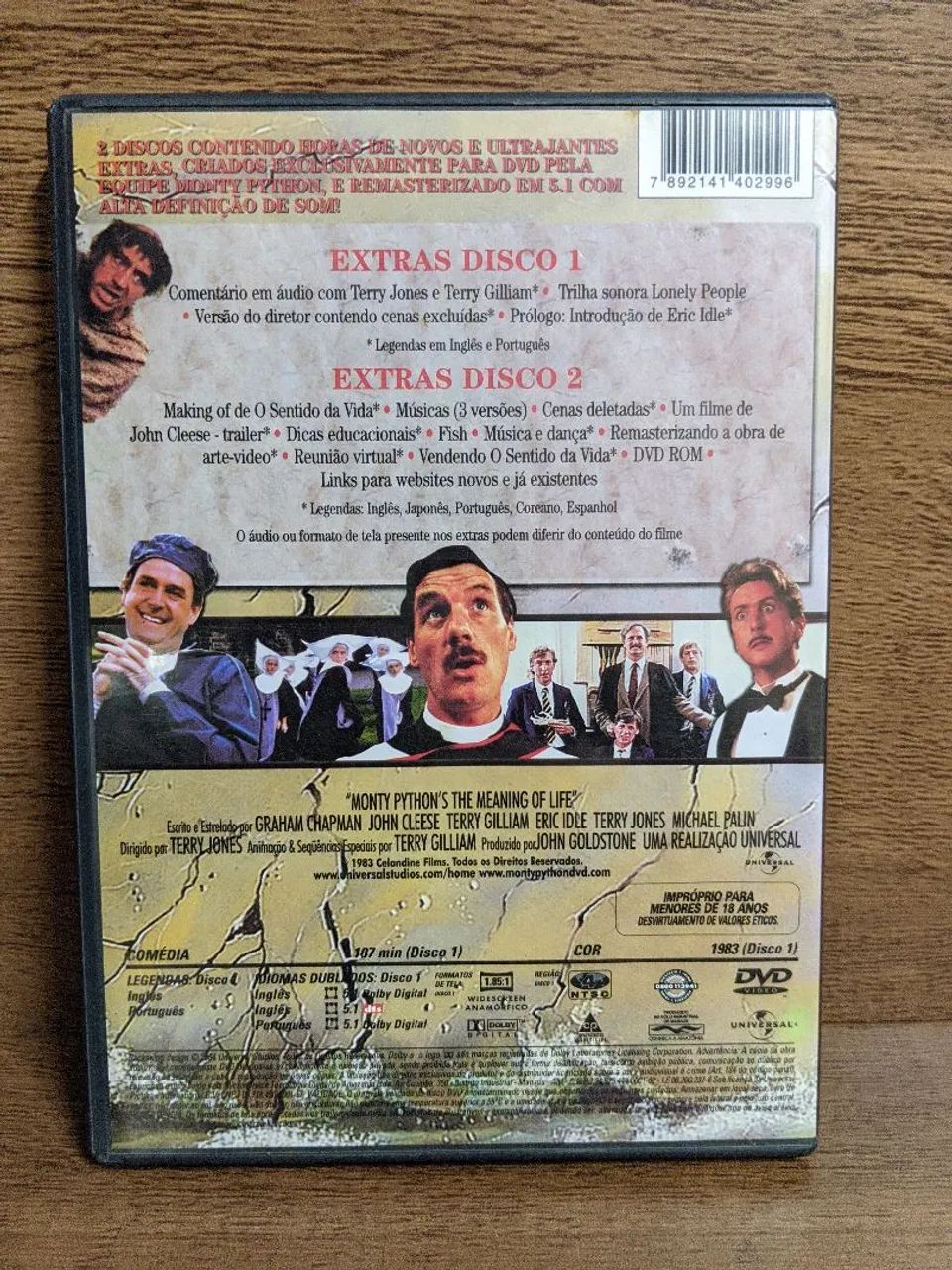 DVD Duplo Monty Python - O Sentido da Vida | Edição Especial - Foto 3