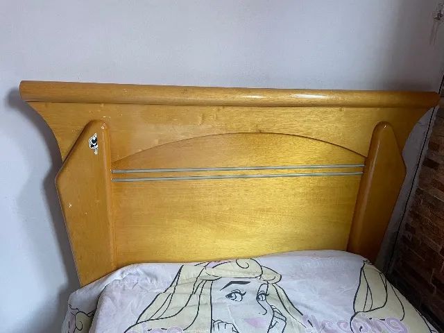 Cama solteiro de madeira  - Foto 3