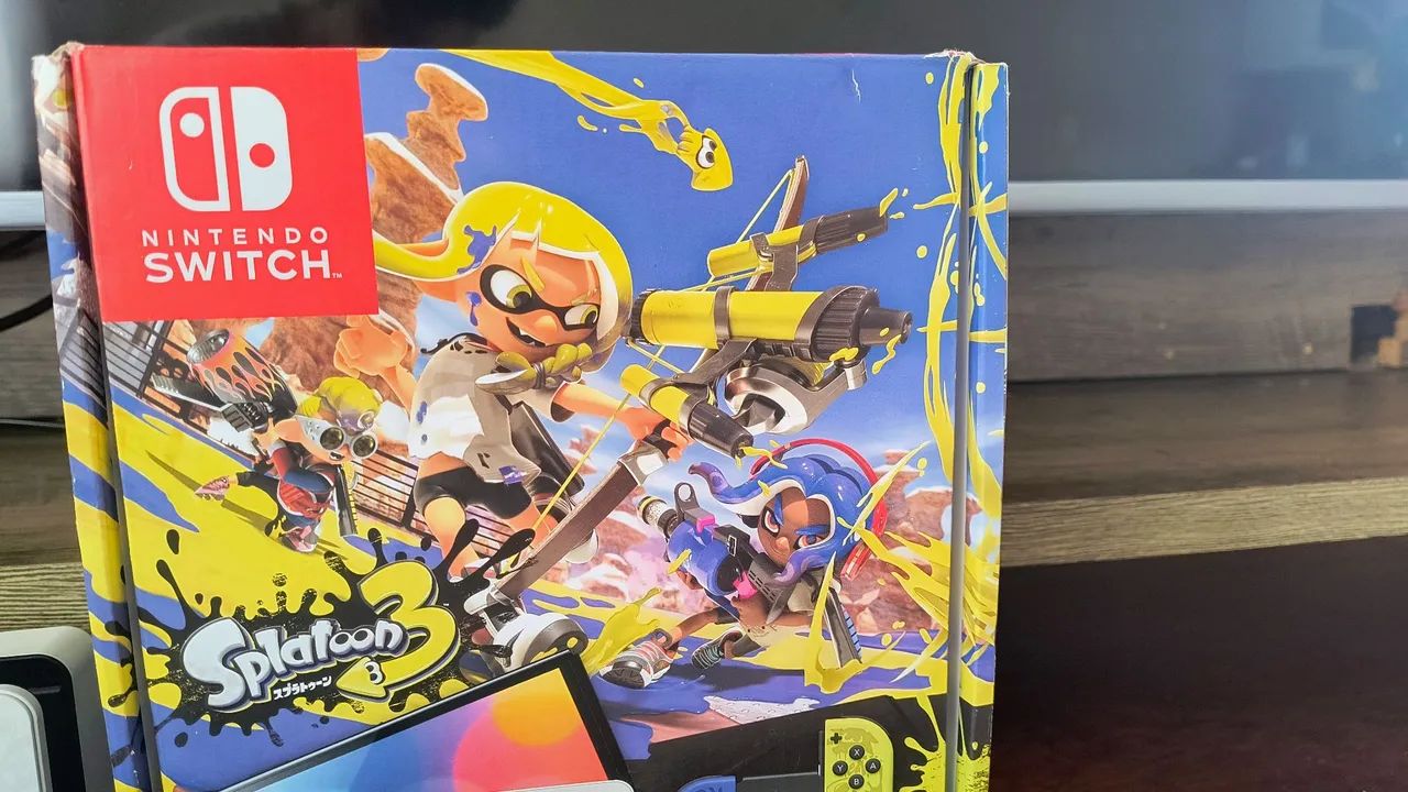 Nintendo switch OLED Splatoon 3  - Foto 3