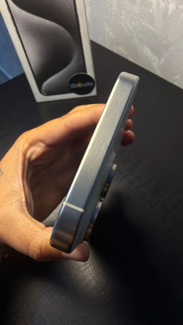 iPhone 15 PRO MAX 256GB Branco Seminovo - Foto 3