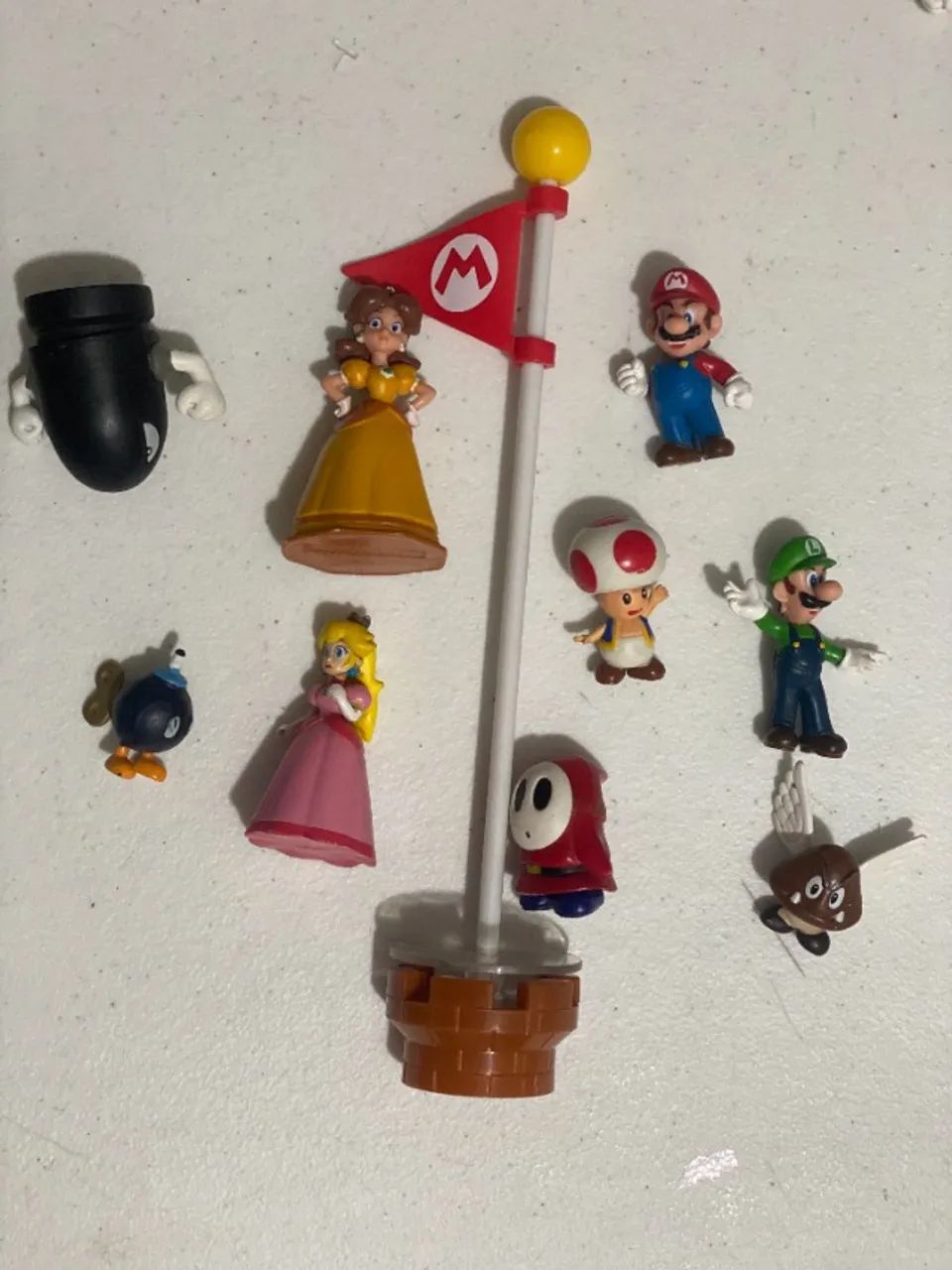 Lote Nintendo Super Mario Bros 5cm