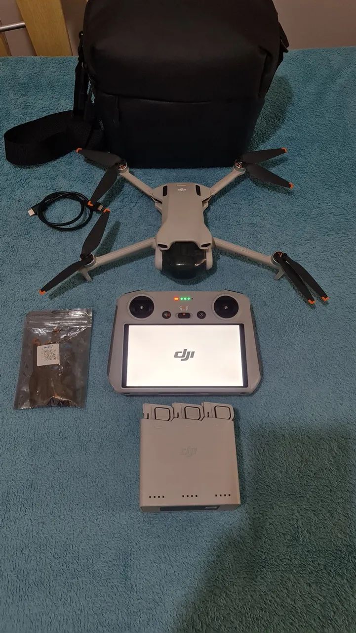 Drone dji mini 3 com tela - Foto 4