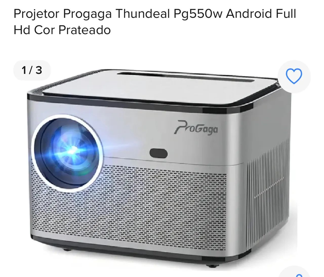 VENDO PROJETOR 4K ANDROID + TELA PORTÁTIL DE 150 POLEGADAS