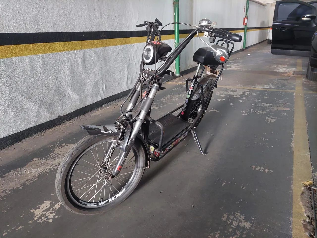 Bicicleta elétrica Duos 800w - customizada - Foto 2