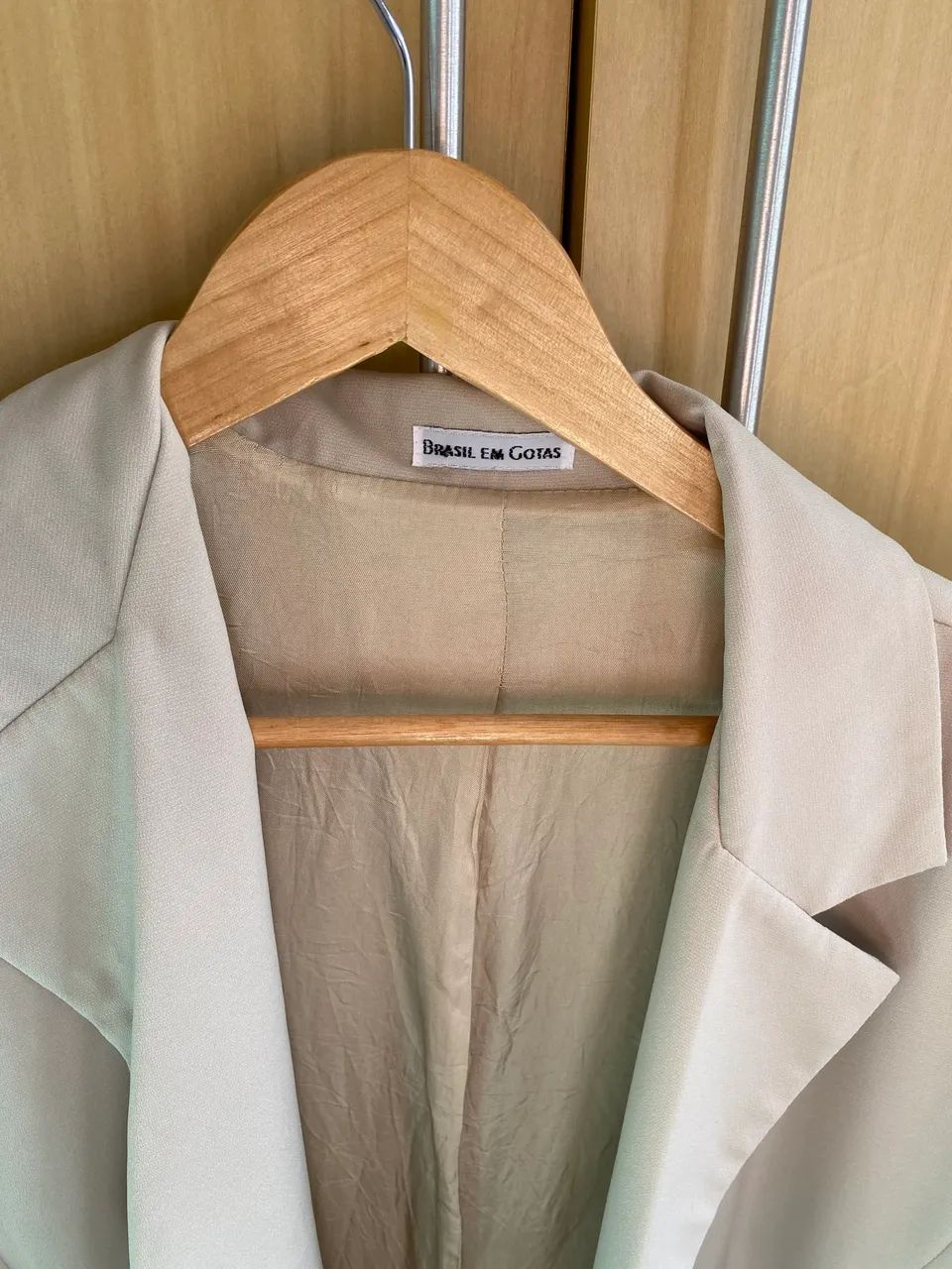 Blazer alongado - Brasil em gotas - M - Foto 3
