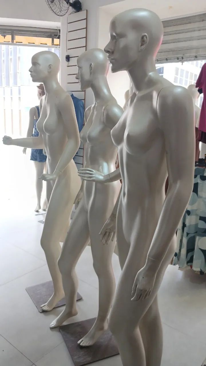 Manequins de fibra