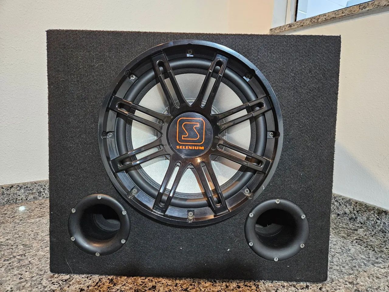 Subwoofer Selenium 12" + Módulo JBL BRA400.4 (som automotivo) - Foto 2